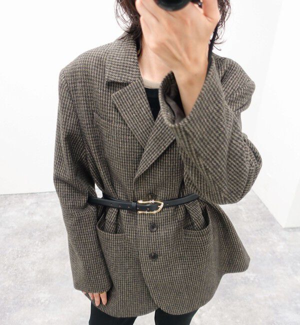 MAQWEL「【MAQWEL/マクウェル】オーバージャケット」|テーラードジャケット|