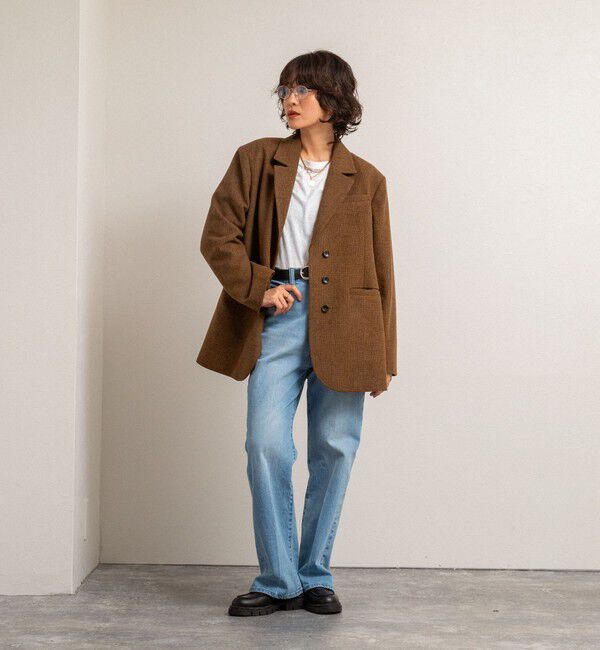 MAQWEL「【MAQWEL/マクウェル】オーバージャケット」|テーラードジャケット|