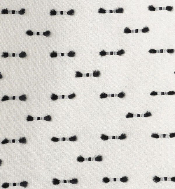 NOLLEY'S「《セットアップ対応》ウォッシャブルリボンジャガード2WAYブラウス」|シャツ・ブラウス|