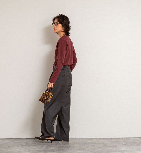 MAQWEL「【MAQWEL/マクウェル】MARUDOロングスリーブTee」|Tシャツ・カットソー|