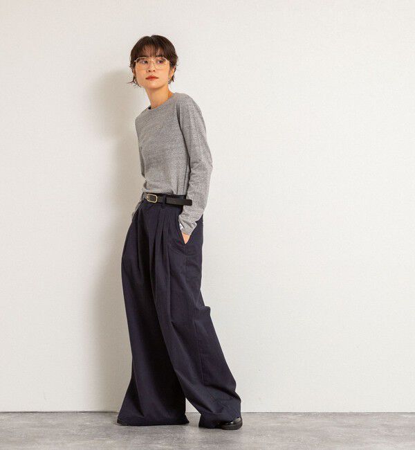 MAQWEL「【MAQWEL/マクウェル】MARUDOロングスリーブTee」|Tシャツ・カットソー|