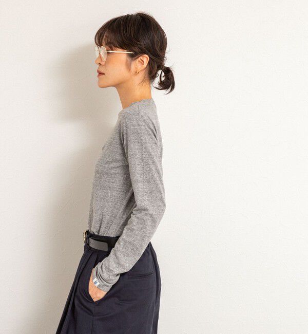 MAQWEL「【MAQWEL/マクウェル】MARUDOロングスリーブTee」|Tシャツ・カットソー|