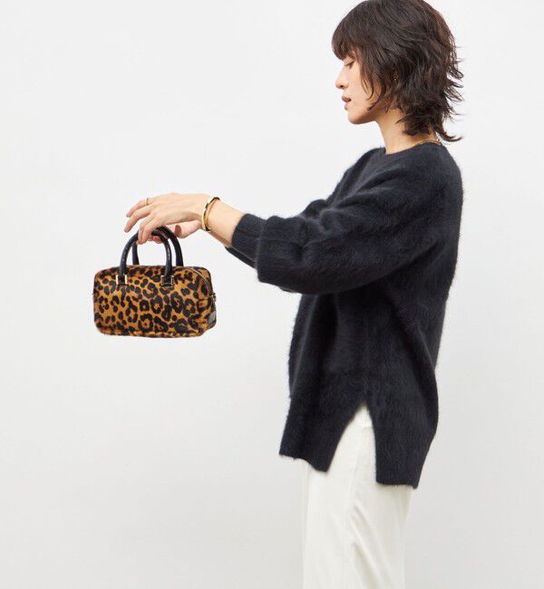 NOLLEY'S sophi「カシミヤ混ヘアリークルーネックプルオーバー」|ニット・セーター|