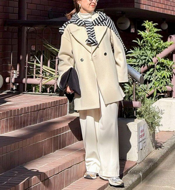 NOLLEY'S「【一部WEB限定アイテム】SP140リバーコート起毛メルトン仕上げ」|その他|