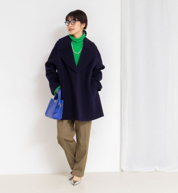 NOLLEY'S「【一部WEB限定アイテム】SP140リバーコート起毛メルトン仕上げ」|その他|