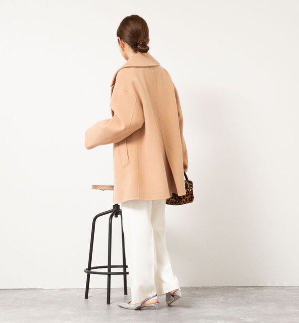 NOLLEY'S「【一部WEB限定アイテム】SP140リバーコート起毛メルトン仕上げ」|その他|