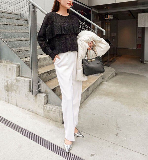 NOLLEY'S「フラノセミワイドパンツ」|その他|