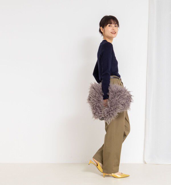 NOLLEY'S「《手洗い可能》16GマレーリブVネックカーディガン」|カーディガン|