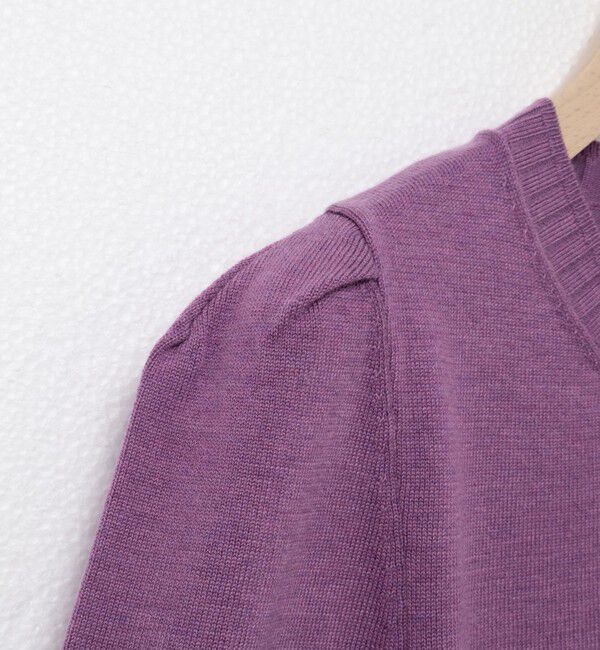 NOLLEY'S sophi「【MARILYN MOON/マリリーンムーン】14G wool modern sleeve top」|ニット・セーター|