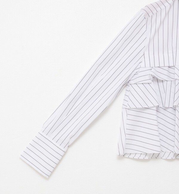 NOLLEY'S「【MARILYN MOON/マリリーンムーン】layered raffle blouse」|シャツ・ブラウス|