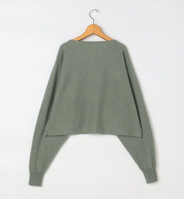 NOLLEY'S「《手洗い可能》ウォッシャブルヘアリーショート丈プルオーバー」|ニット・セーター|