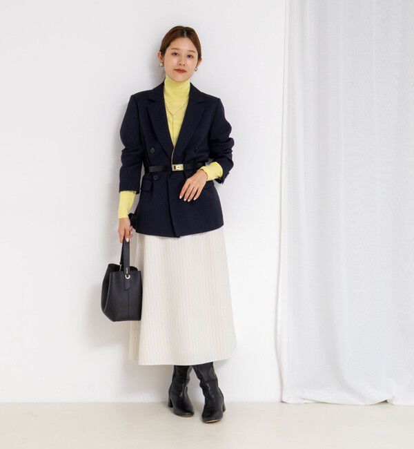 NOLLEY'S「《セットアップ対応》ウォッシャブルウール調フレアスカート」|フレア|