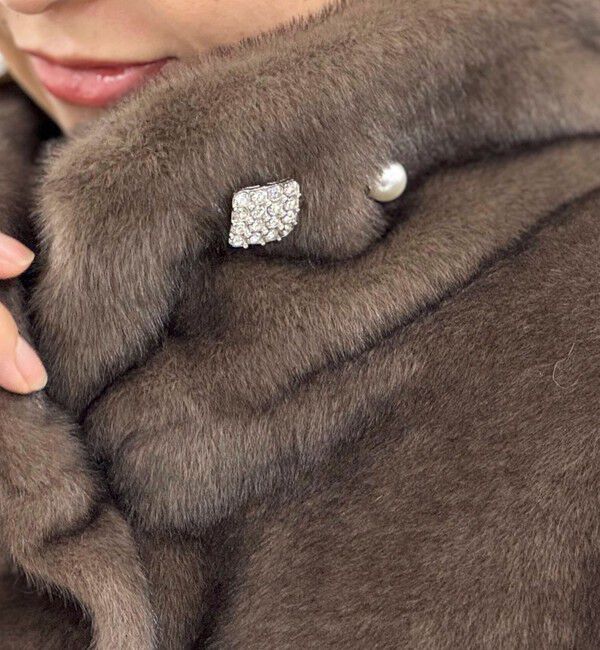 grace grace「【grace grace/グラスグラス】スクエアビジュープッシュピン」|その他|