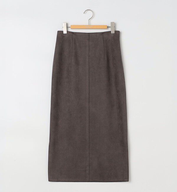 NOLLEY'S sophi「ウォッシャブルスエードダンボールタイトスカート」|タイト|