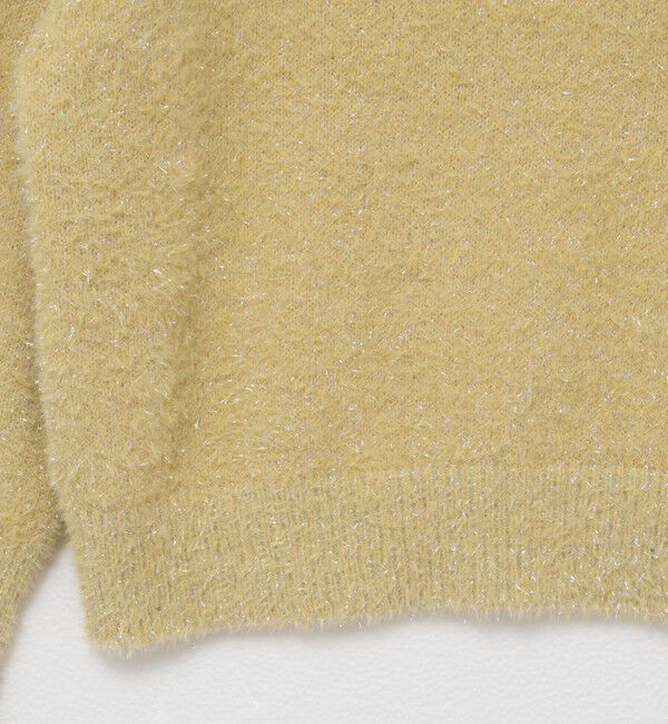 NOLLEY'S「《手洗い可能》ラメシャギープルオーバー」|ニット・セーター|