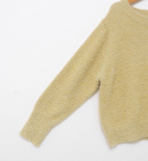 NOLLEY'S「《手洗い可能》ラメシャギープルオーバー」|ニット・セーター|