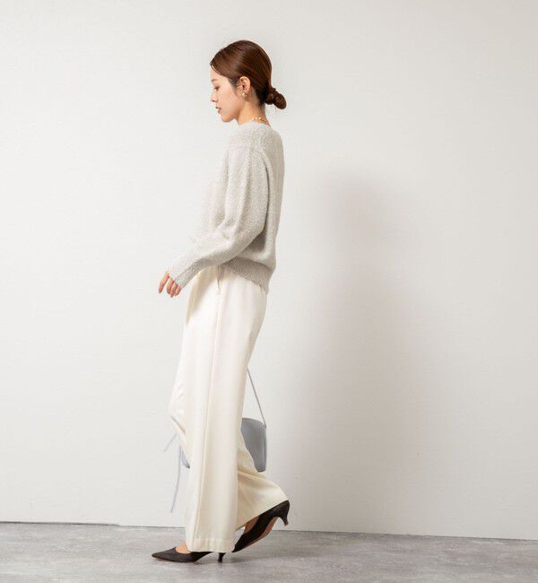 NOLLEY'S「《手洗い可能》ラメシャギープルオーバー」|ニット・セーター|