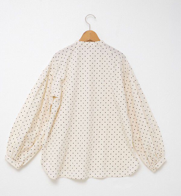 NOLLEY'S「ウォッシャブル襟フリルブラウス」|シャツ・ブラウス|