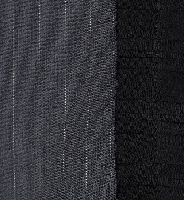 NOLLEY'S「《セットアップ対応》ウォッシャブル衿プリーツペプラムブラウス」|シャツ・ブラウス|