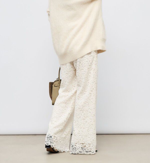NOLLEY'S sophi「モールレースセミフレアパンツ」|その他|