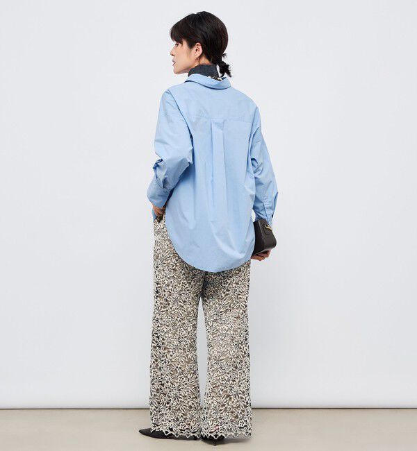 NOLLEY'S sophi「モールレースセミフレアパンツ」|その他|