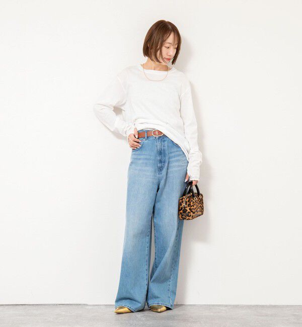 NOLLEY'S「ウォッシャブルオーガニックコットンロンT」|Tシャツ・カットソー|