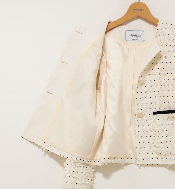 NOLLEY'S「45th limited editionフラッグカラミジャケット」|ノーカラージャケット|