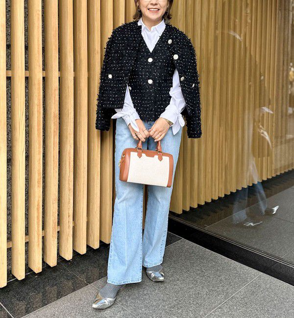 NOLLEY'S「45th limited editionフラッグカラミジャケット」|ノーカラージャケット|