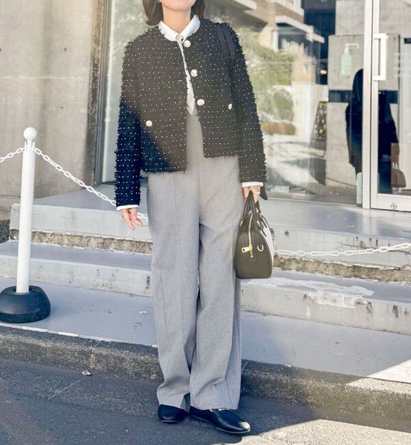 NOLLEY'S「45th limited editionフラッグカラミジャケット」|ノーカラージャケット|