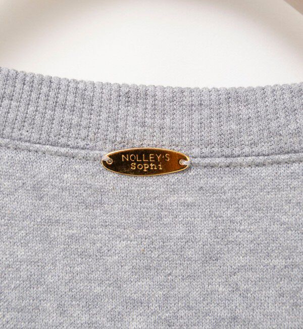 NOLLEY'S sophi「ウォッシャブルスウェットプルオーバー」|スウェット・ジャージ|