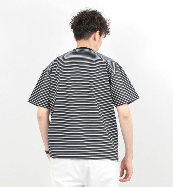 NOLLEY'S goodman「シルケットボーダーTシャツ / クルーネック / 26SS」|Tシャツ・カットソー|
