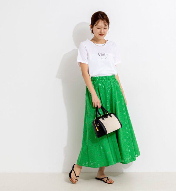 NOLLEY'S「ウォッシャブルプリントT」|Tシャツ・カットソー|