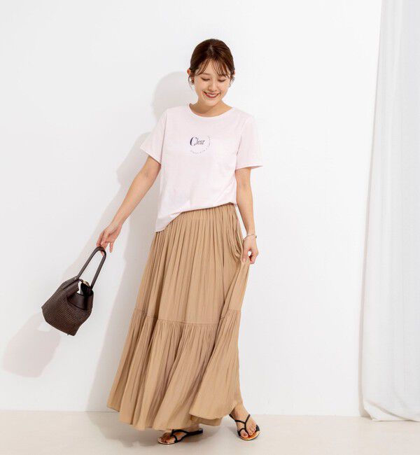 NOLLEY'S「ウォッシャブルプリントT」|Tシャツ・カットソー|