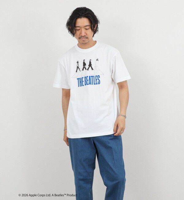 NOLLEY'S goodman「【GOOD ROCK SPEED】THE BEATLES abbey road T プリントTシャツ 26SS」|Tシャツ・カットソー|