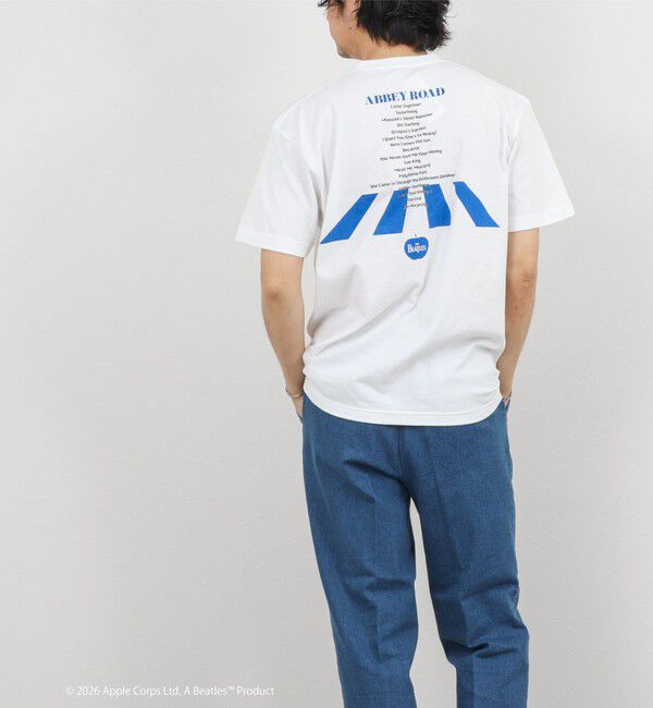 NOLLEY'S goodman「【GOOD ROCK SPEED】THE BEATLES abbey road T プリントTシャツ 26SS」|Tシャツ・カットソー|