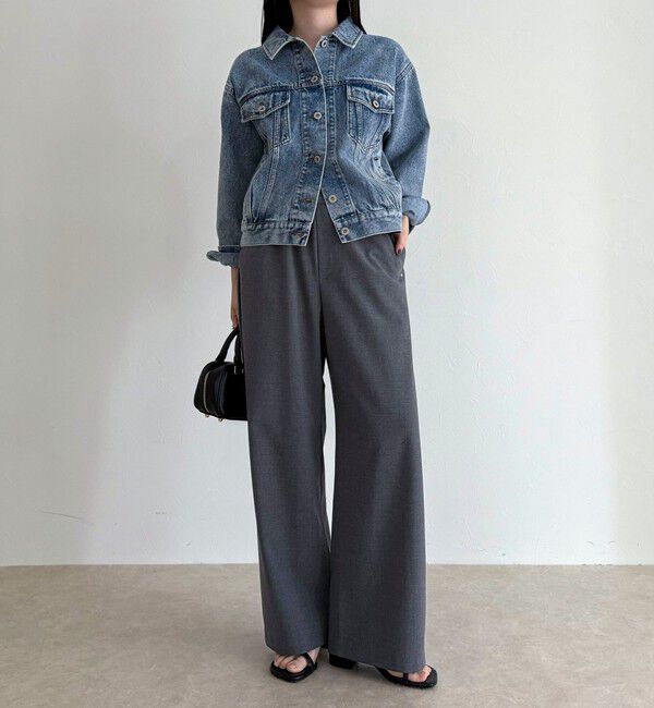 fredy emue「TRイージーセミワイドパンツ」|チノ|