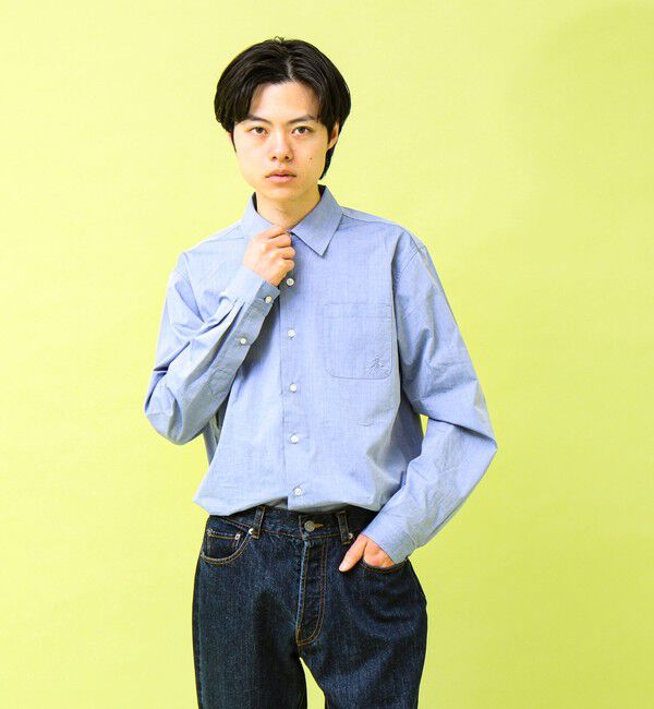 GLOSTER「【GEVACO/ゲバコ】シャンブレーシャツ」|シャツ・ブラウス|