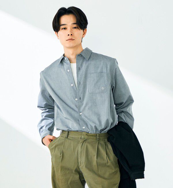 GLOSTER「【GEVACO/ゲバコ】シャンブレーシャツ」|シャツ・ブラウス|