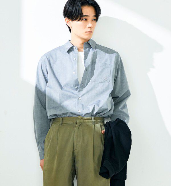 GLOSTER「【GEVACO/ゲバコ】シャンブレーシャツ」|シャツ・ブラウス|