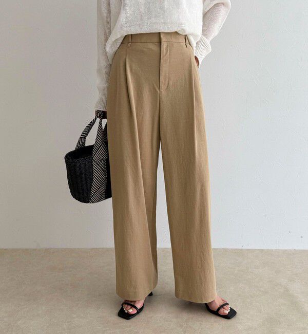 fredy emue「ハイゲージタックパンツ」|チノ|