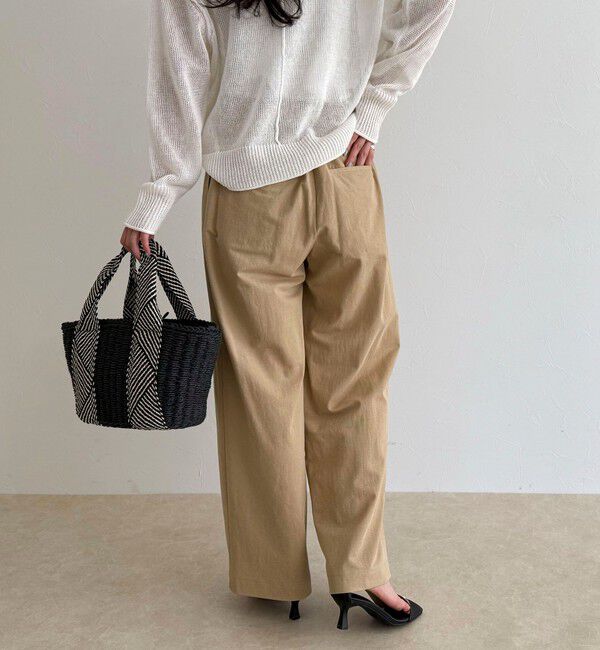 fredy emue「ハイゲージタックパンツ」|チノ|