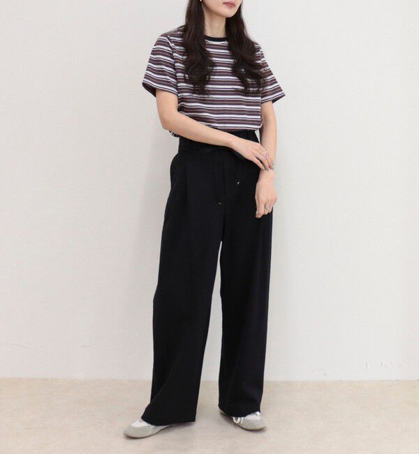 fredy emue「ハイゲージタックパンツ」|チノ|