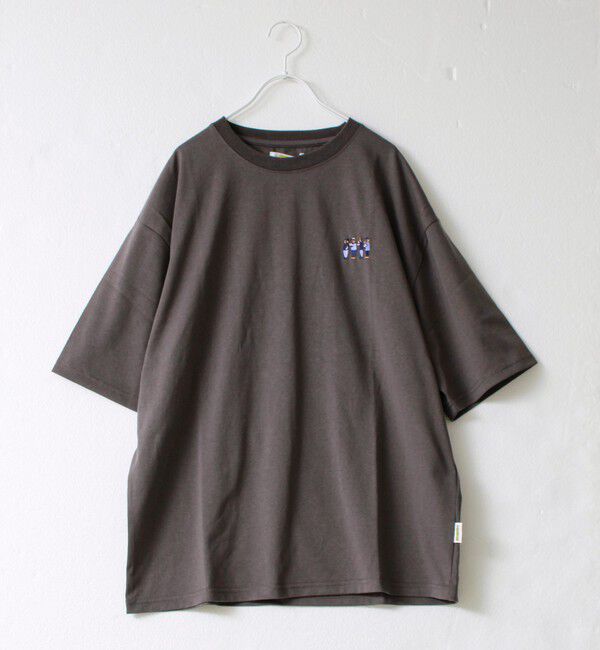 FREDY MAC「【FREDYMAC/フレディマック】度詰め天竺オジサン刺繍TEE」|Tシャツ・カットソー|