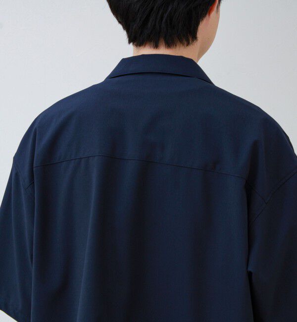 GLOSTER「【COOLMAX/セットアップ着用可能】ポリトロS/Sシャツ」|シャツ・ブラウス|