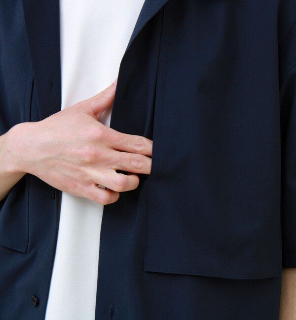 GLOSTER「【COOLMAX/セットアップ着用可能】ポリトロS/Sシャツ」|シャツ・ブラウス|