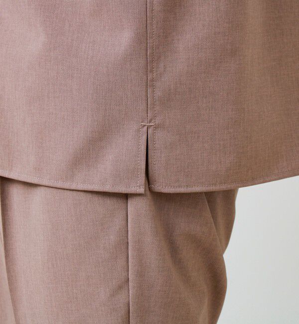 GLOSTER「【COOLMAX/セットアップ着用可能】ポリトロS/Sシャツ」|シャツ・ブラウス|