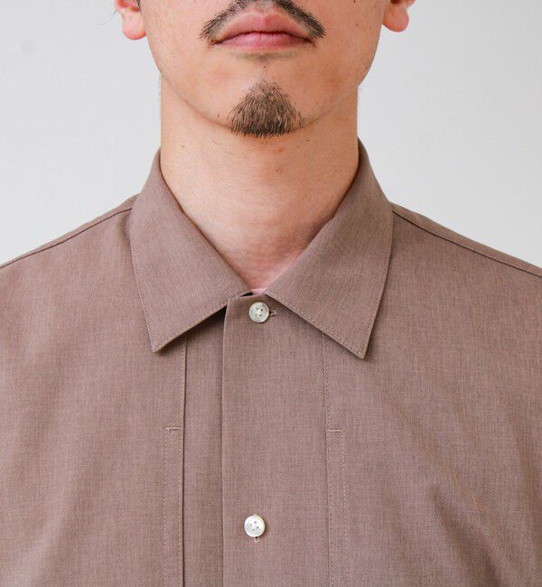 GLOSTER「【COOLMAX/セットアップ着用可能】ポリトロS/Sシャツ」|シャツ・ブラウス|