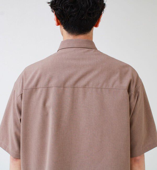 GLOSTER「【COOLMAX/セットアップ着用可能】ポリトロS/Sシャツ」|シャツ・ブラウス|