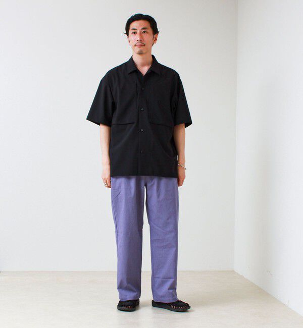 GLOSTER「【COOLMAX/セットアップ着用可能】ポリトロS/Sシャツ」|シャツ・ブラウス|