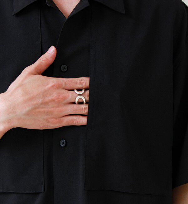 GLOSTER「【COOLMAX/セットアップ着用可能】ポリトロS/Sシャツ」|シャツ・ブラウス|